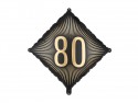 Ballon en aluminium ''80'', 46x46 cm, assortiment