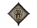 Ballon en aluminium ''Sto lat'', 46x46 cm, assortiment