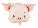 Ballon aluminium Cochon, 61x36 cm, assortiment