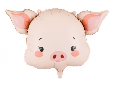 Ballon aluminium Cochon,...