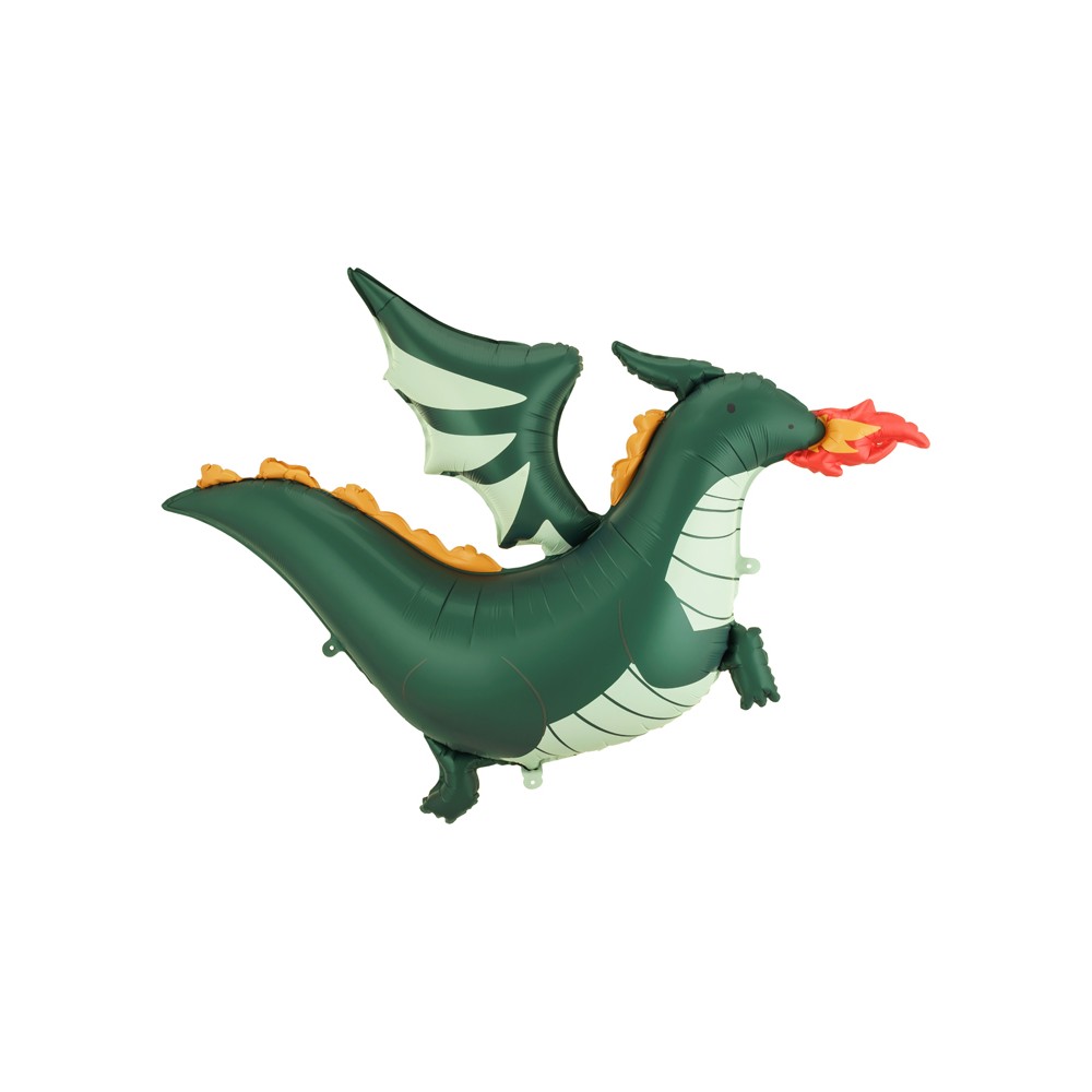 Ballon aluminium Dragon, 120x90 cm, assortiment