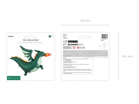 Ballon aluminium Dragon,...