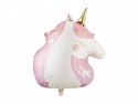 Ballon aluminium Licorne, 52x61 cm, assortiment