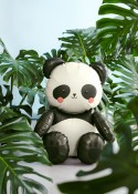 Ballon aluminium Panda, 68x72 cm, assortiment