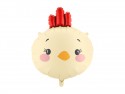 Ballon aluminium Poulet, 51x59 cm, assortiment