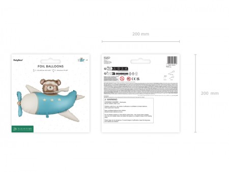 Ballon aluminium Ours dans...