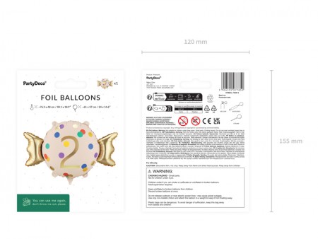 Ballon aluminium Bonbon...