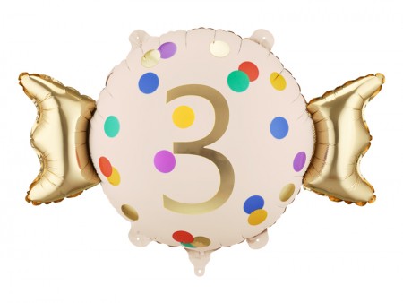 Ballon aluminium Bonbon...
