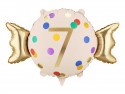 Ballon aluminium Bonbon ''7'', 61x37 cm, assortiment