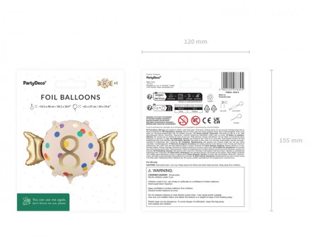 Ballon aluminium Bonbon...