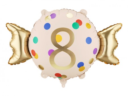 Ballon aluminium Bonbon...