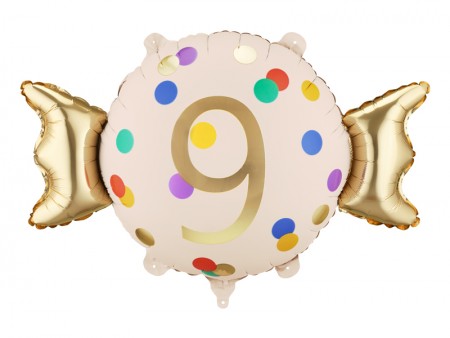 Ballon aluminium Bonbon...