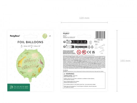 Ballon aluminium pastille...