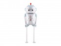 Ballon aluminium Robot, 37x80 cm, assortiment