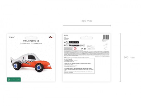 Ballon aluminium Voiture de...
