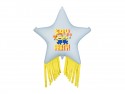 Ballon aluminium Étoile avec franges Minions, 72x72 cm, assortiment