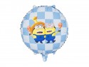 Ballon aluminium pastille Minions, 35x35 cm, assortiment