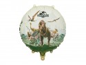 Ballon aluminium pastille Jurassic World, 35x35 cm, assortiment