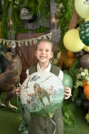 Ballon aluminium pastille Jurassic World, 35x35 cm, assortiment