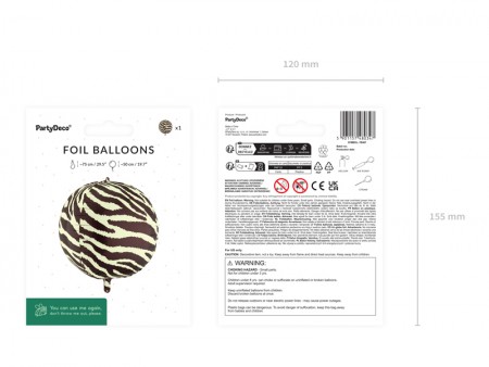 Ballon aluminium Balle...