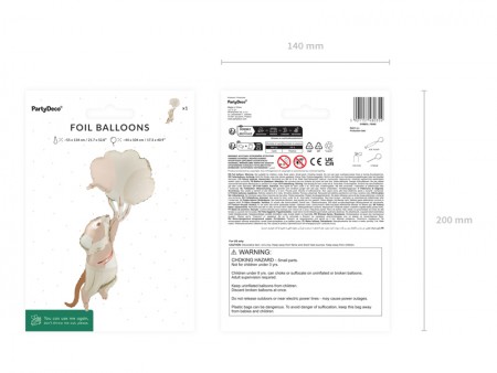 Ballon aluminium Souris...