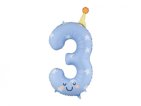Ballon aluminium chiffre...