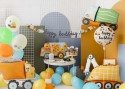 Ballon aluminium Pelleteuse, 93x68 cm, assortiment