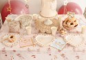 Assiettes en papier Cœur, 26x24.5 cm, assortiment