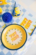 Assiettes Minions, 23 cm, assortiment
