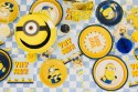 Assiettes Minions, 18 cm, assortiment