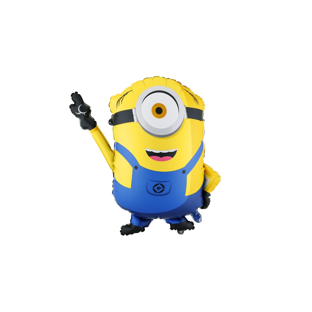 Ballon en aluminium Minion Mel, 72x64 cm, Mix