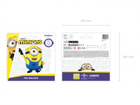 Ballon en aluminium Minion...