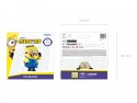 Ballon en aluminium Minion Ron, 53x79 cm, Mix