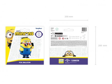 Ballon en aluminium Minion...