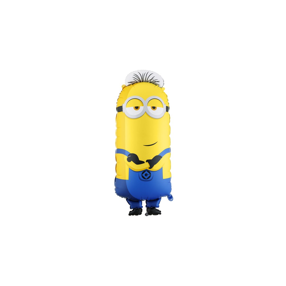 Ballon en aluminium Minion Tim, 40x100 cm, Mix