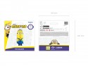 Ballon en aluminium Minion Tim, 40x100 cm, Mix