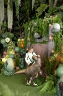 Ballon en aluminium Jurassic World T-Rex, 92x98 cm, marron