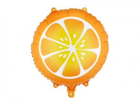Ballon en aluminium Orange,...