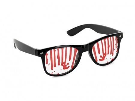 Lunettes traces de sang,...