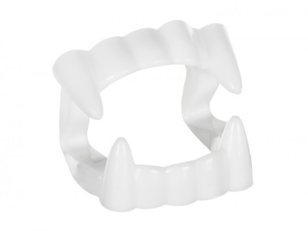 Dents de vampire, blanc