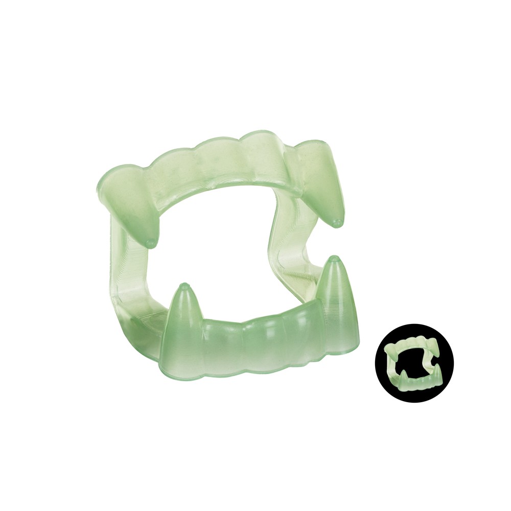 Dents de vampire phosphorescentes