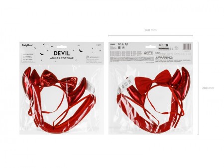 Déguisement Diable, rouge,...