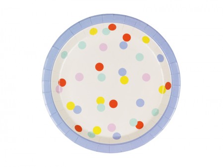 Assiettes Confetti, 23 cm,...