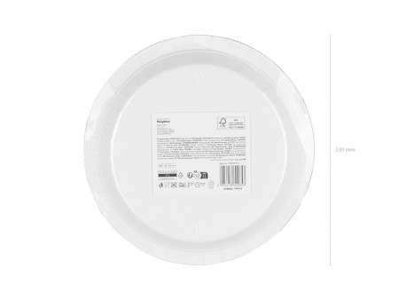 Assiettes Confetti, 23 cm,...
