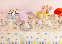 Assiettes Confetti, 23 cm, assortiment