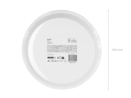 Assiettes en papier...