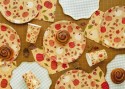 Assiettes en papier Citrouilles et glands, 23 cm, orange