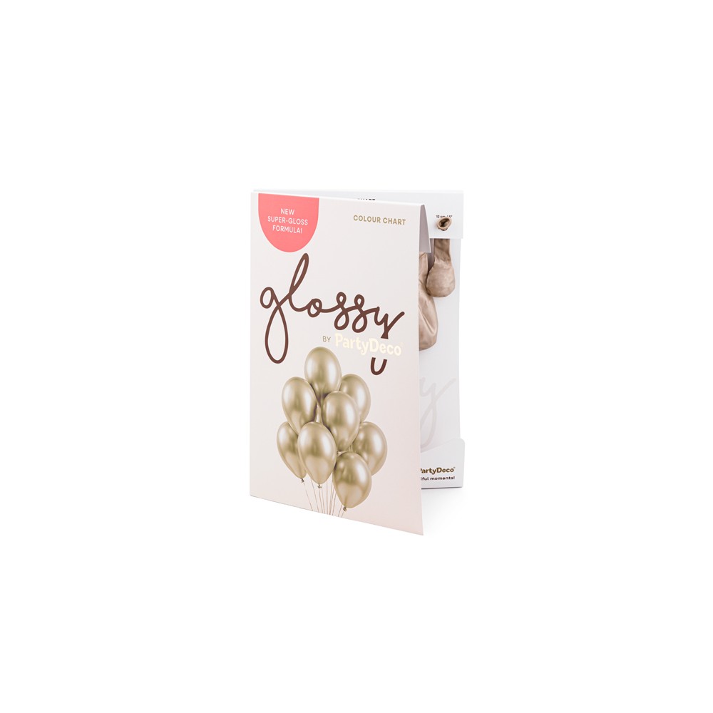 Nuancier de couleurs des ballons Glossy