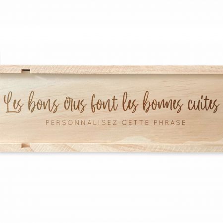 Caisse à vin en bois...
