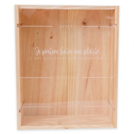 Cadre à bouchons de vin en...